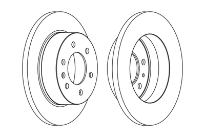 DISQUE DE FREIN AR COMPLET SPRINTER 906